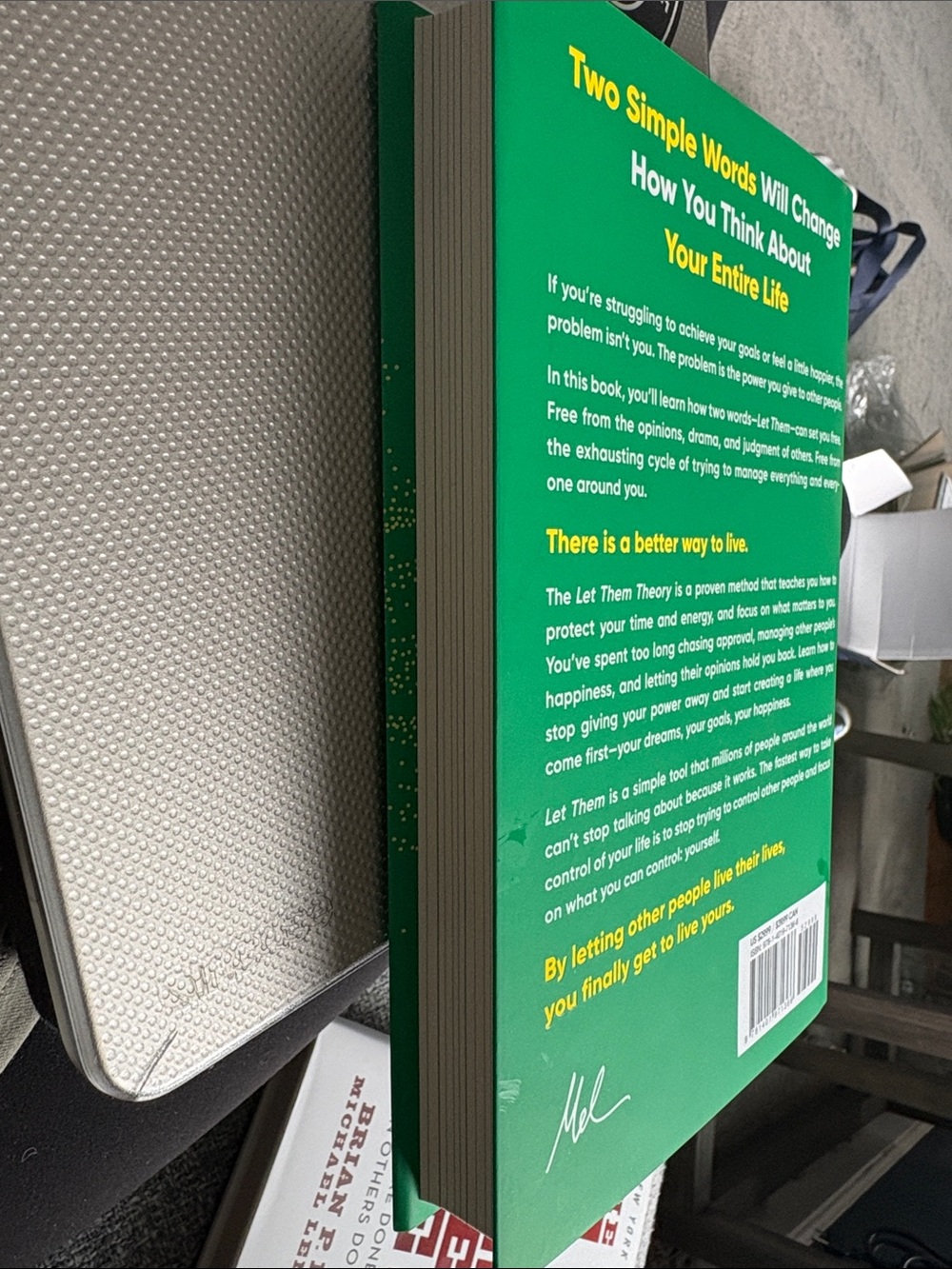 Green 'Let Them Theory' Book - Green - Picture 4 of 5